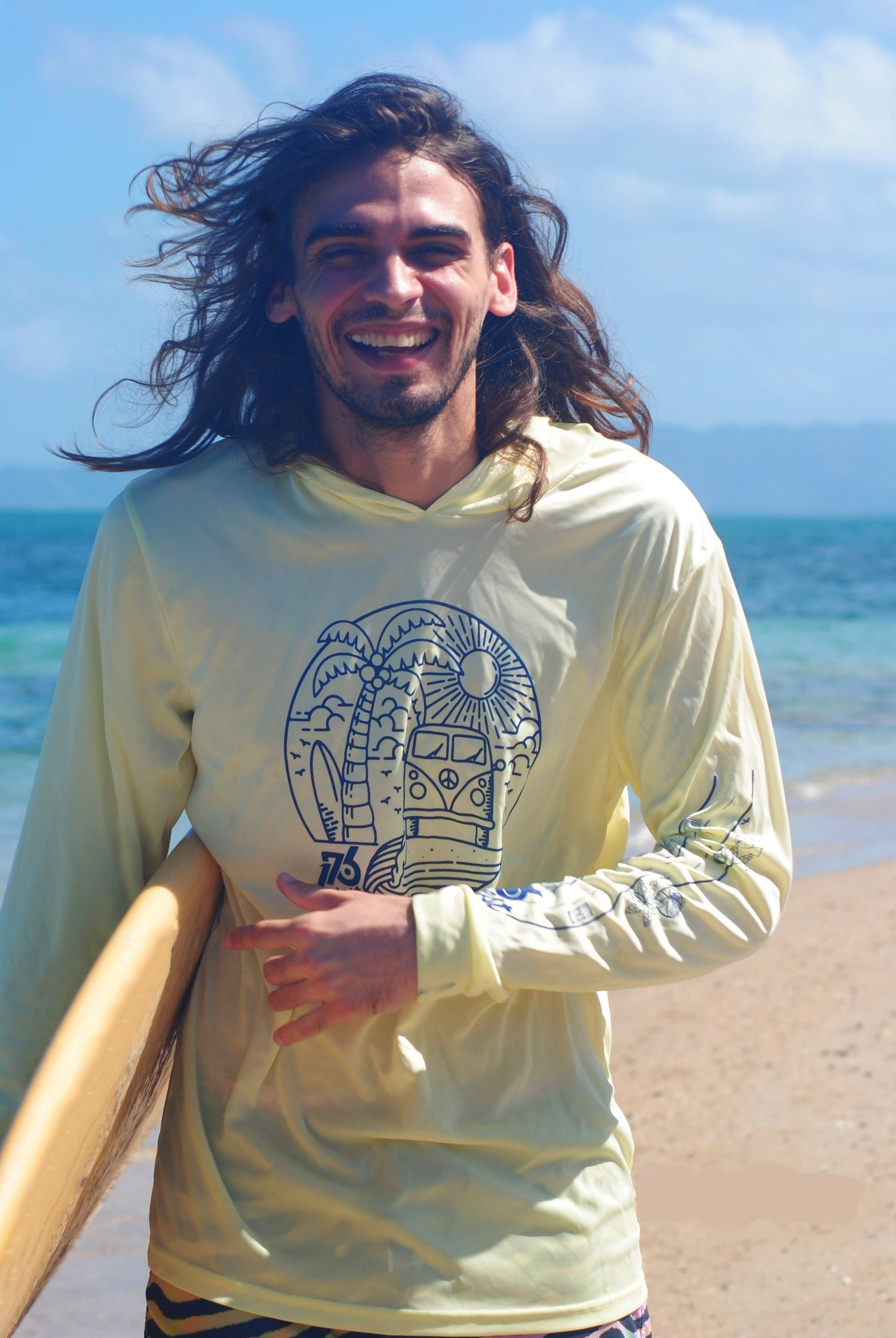 Summer Vibes Hoodie Sunny Shores