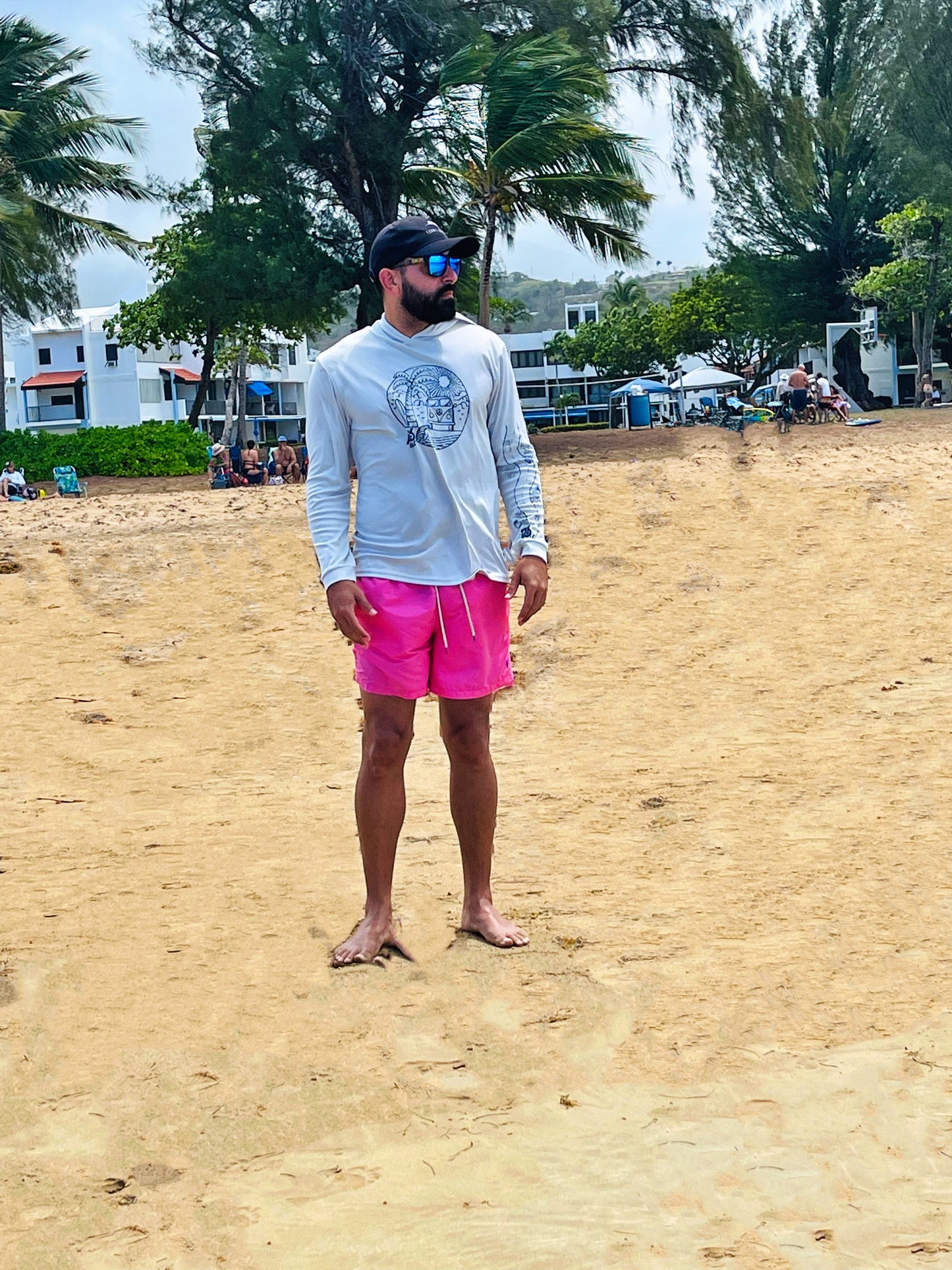 Summer Vibes Hoodie Moonlit Ocean