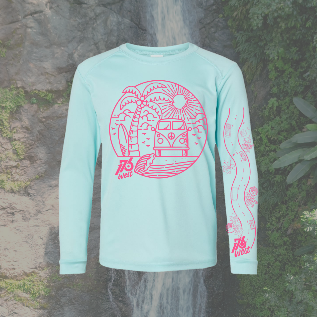 Summer Vibes Hooded Tropical Shirt